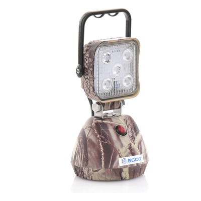 ECCO - Luz de Trabajo LED Recargable / 650 Lúmenes / 3 Modos de Iluminación / Base Magnética / Autonomía 3-4 Horas