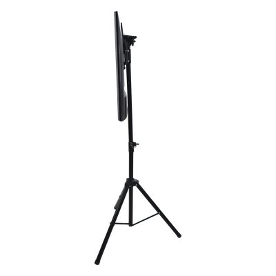 EPCOM - Trípode Portátil con Soporte de piso para Monitores de 32 a 65" / Vesa 600 x 400 / Acero / Montaje de 65 cm a 1 mt