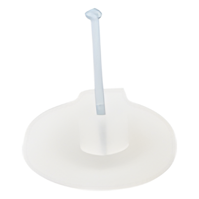 THORSMAN - Grapa para cable plano / 4mm / Polipropileno transparente / 100 piezas / Clavo 20mm x 1.2mm / -10°C a +120°C