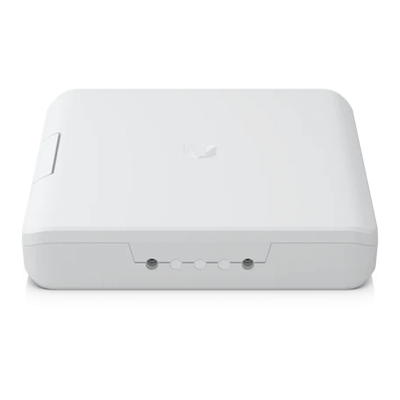 UBIQUITI - Caja Terminal de Fibra Óptica para Exterior / IPX5 / Montaje en Poste Ø35-60 mm (1.38-2.36') / Policarbonato UV / 249×218×60 mm (9.8×8.6×2.4')