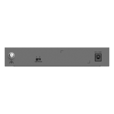 RUIJIE - Switch Layer 2 Smart Cloud Managed / 7 Puertos Gigabit / 4 Puertos PoE+ 54 W / 1 Puerto SFP Uplink / 14 Gbps Switching Capacity / Diseño Sin Ventilador / Protección 6 kV / Ruijie Cloud / CCTV Mode