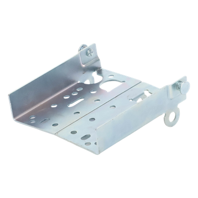 ACCESSPRO - Soportes inferiores para puerta de garage / Izquierdo y derecho / Acero / 500 kg / 2.44-3.05 m