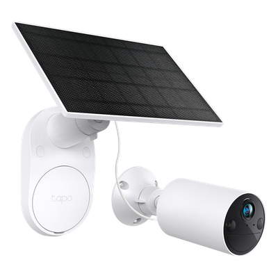 TP-LINK - Kit Cámara Solar IP / 2K 3MP / Visión Nocturna Color / Batería 6400 mAh 180 Días / IP65 / Detección IA Personas / Audio Bidireccional