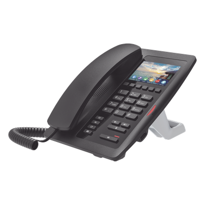 FANVIL - Teléfono IP WiFi / Pantalla LCD 3.5 pulgadas / Audio HD / Video H.264 1080p / 2 Cuentas SIP / PoE 802.3af / Wi-Fi 2.4 GHz