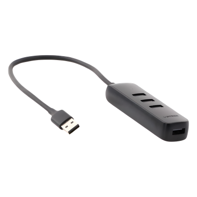 UGREEN - HUB USB-A 3.0 / 4 Puertos USB-A 3.0 5Gbps / Cable 25 cm (0.82 pies) / Alimentación USB-C / Indicador LED / Diseño Ultra Delgado
