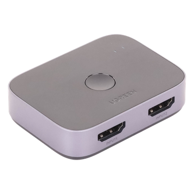 UGREEN - Conmutador HDMI 2.1 / 8K @60Hz / 4K @120Hz / 48Gbps / 2×1 / HDR Dolby / 7.1 Canales