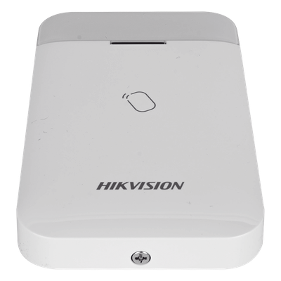 HIKVISION - Lector de Tag Inalámbrico / Armado y Desarmado por Proximidad / 2 Tags Incluidos / Alimentación 3x AA / Compatible AX PRO
