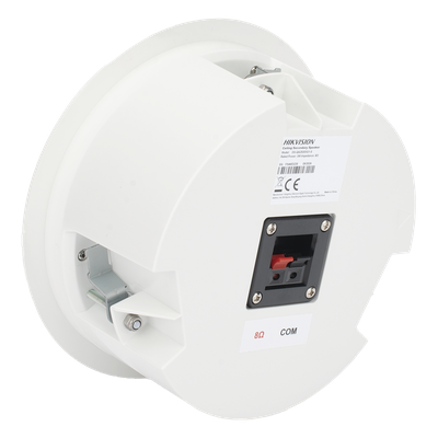 HIKVISION - Altavoz Secundario IP / 3 Watts / 8 Ohms / Montaje en Plafón / Compatible con DS-QAZ1203G1-BE / Interior