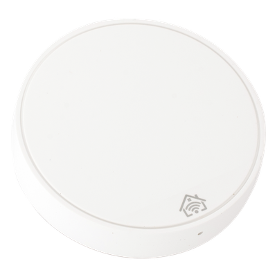SMARTHOME BY EPCOM - Botón de Pánico Inalámbrico / ZigBee 2.4 GHz / Alcance 130 m (426.5 ft) / Encriptación AES 128-bit / Batería 2 Años / IP Resistente Humedad
