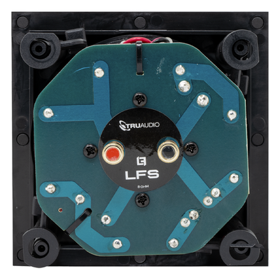TRUAUDIO - Altavoz de techo de 2 vías / Woofer 4in (10.16cm) / Tweeter 0.5in (1.27cm) / 5-50W / 8Ω