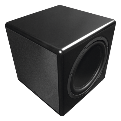 TRUAUDIO - Subwoofer compacto de 12 in |  2 radiadores pasivos | amplificador interno de 350W