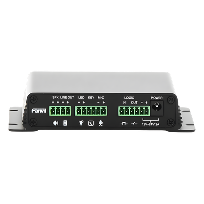 FANVIL - Gateway SIP de Voceo y Paging / Amplificador Integrado 30 W / PoE / Intercomunicación Audio/Video / 2 Líneas SIP / Compatible IP/RTP/RTSP