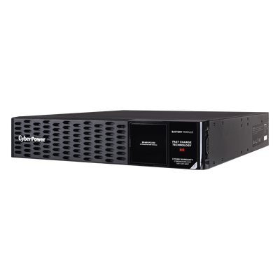 CYBERPOWER - Módulo de Baterías Externas / 8 Baterías 12V/9Ah / Intercambiables en Caliente / Carga Independiente / Carcasa Metálica 2U