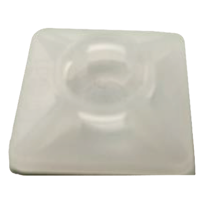 THORSMAN - Base Autoadherible para Cinchos / 19x19 mm / Nylon Resistente / Temperatura -10°C a 50°C / Paquete 100 Piezas / Orificio Central para Tornillo