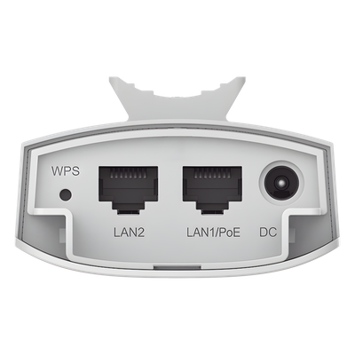 RUIJIE - Kit Enlace Inalámbrico / 2.4 GHz / 300 Mbps / Alcance 500 m (1640 ft) / IP55 / 2x2 MU-MIMO / Dual LAN