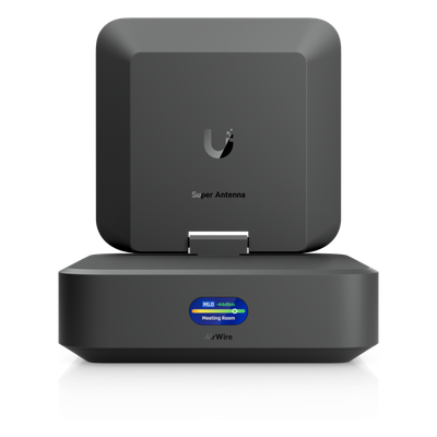 UBIQUITI - Adaptador Cliente WiFi 7 / Doble Banda 5/6 GHz / MIMO 2x2 / Hasta 5.8 Gbps / STR MLO / Antenas 11 dBi / Puerto USB-C 5GbE