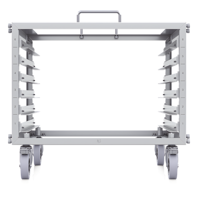 UBIQUITI - Rack Abierto / 6U / Toolless / Ruedas Bloqueables / Capacidad 80 kg (176 lb) Estático / Acero / NDAA
