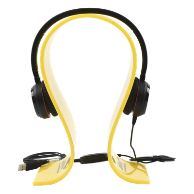 JABRA - Auricular Profesional / Cancelación Pasiva de Ruido / Conexión USB y 3.5 mm / Micrófono con Cancelación de Ruido / Control de Llamadas con LED / Plug and Play