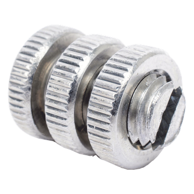 SFIRE - Abrazadera para Cerco Eléctrico / Doble Nivel de Sujeción / Aluminio Anticorrosión / Sin Herramientas / Cable hasta 2.5 mm