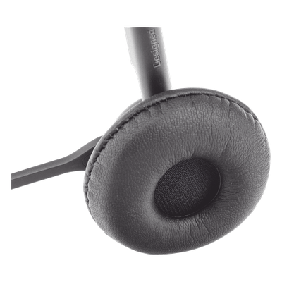 FANVIL - Diadema monoaural con tecnología antishock para teléfonos IP FANVIL y Polycom con micrófono de cancelación de ruido, larga durabilidad