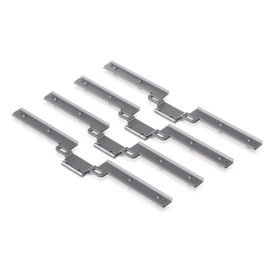 UBIQUITI - Kit de apilamiento para rack / 6U a 12U / Sin herramientas / Acero SPCC / 19,7 x 2,7 x 0,9'