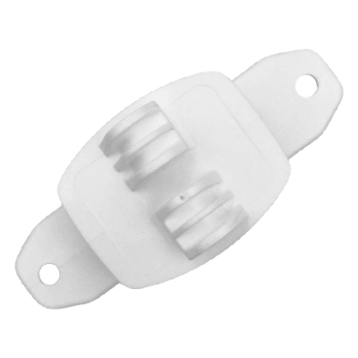 SFIRE - Aislador de Paso para Cerco Eléctrico / Aislamiento 18 kV / Resistencia Mecánica 10.2 kg / Protección UV / Polipropileno y Policarbonato