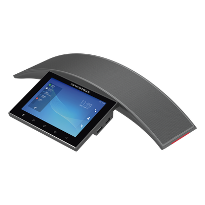 GRANDSTREAM - Teléfono IP de Audioconferencia / Android 10 / 12 Líneas SIP / Pantalla Táctil 7" / Wi-Fi 6 / Bluetooth 5.0 / PoE / Alcance de Voz 5 m (16.4 ft)