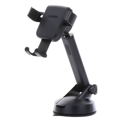 UGREEN - Soporte de Celular para Automóvil / Ventosa con Succión Fuerte / Rotación 360° / Brazo Telescópico Ajustable / Compatible 4.7'' a 7'' / Sujeción por Gravedad