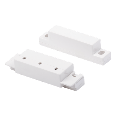 SFIRE - Contacto Magnético para Puertas y Ventanas / Gap 33 mm / NC Normalmente Cerrado / 12 VCC / Cubierta Protectora / 63 mm Largo