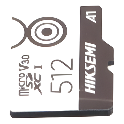HIKSEMI BY HIKVISION - Tarjeta MicroSD / 512 GB / 100 MB/s Lectura / 85 MB/s Escritura / Clase 10 U3 V30 / TLC NAND / Videovigilancia Móvil 24/7 / -25°C a 85°C
