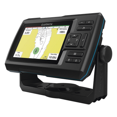 GARMIN - Ecosonda GPS / Pantalla WVGA 5.0" / Resolución 800x480 / GPS WAAS / CHIRP Dual 50/77/200 kHz / ClearVü / 500 W RMS / IPX7