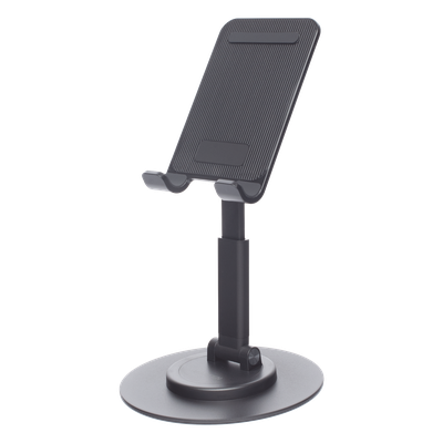 UGREEN - Soporte para Dispositivo Móvil / Rotación 360° / Altura Ajustable 17-20 cm (6.7-7.9 in) / Ángulo 0-130° / Plegable 4.32 cm (1.7 in) / Aluminio
