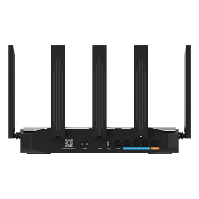 RUIJIE - Router Wi-Fi 6 / Dual Band / 4x WAN Balanceado / Mesh / 180 Clientes / 1.2 Gbps / 5 Antenas 5 dBi