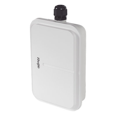 RUIJIE - Punto de Acceso Wi-Fi 6 / Sectorial 60° / Hasta 1775 Mbps / Dual Banda 2.4/5 GHz / PoE + SFP Uplink / IP68