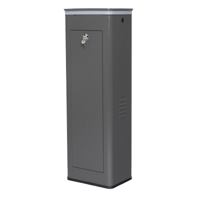 ACCESSPRO - Barrera Vehicular / Brazo Articulado 4 m (13.1 ft) / Apertura 3 s / 150 Ciclos/Hora / Encoder Electrónico / Corona Semaforizada