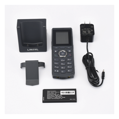 FANVIL - Teléfono IP Wi-Fi Portátil / Pantalla 2.0" 240x320 / Dual Band 2.4/5 GHz / Bluetooth 5.0 / Batería 1900 mAh / Resistencia Caídas 1.8 m (5.9 ft)