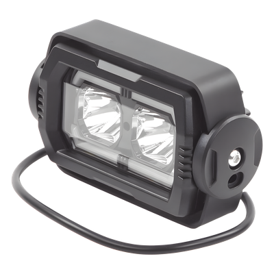 ECCO - Luz de Trabajo LED / 1600 Lúmenes / IP67 / 12-24 VCC / 80,000 Horas Vida Útil / Montaje Fijo
