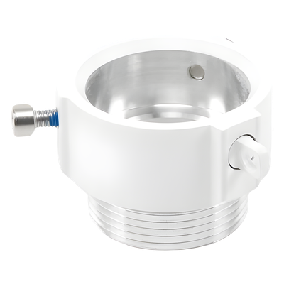 HIKVISION - Adaptador de Montaje para Domo PTZ / Aluminio 6061 / 71×71×45 mm / 138 g / Rosca Interna / Exterior