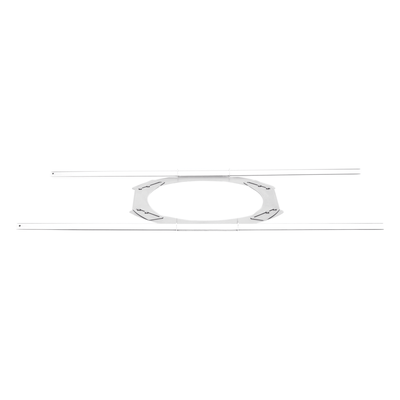 TRUAUDIO - Soporte de Techo Abatible / Ajustable 6.5 y 8 Pulgadas / Acero Rígido / Puente de Mosaico / 25.9 x 14.2 x 1.3 Pulgadas
