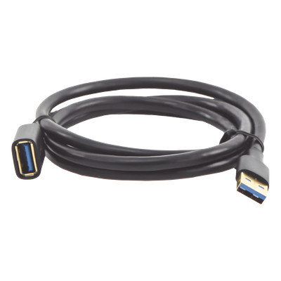 UGREEN - Cable Extensor USB 3.0 / 5 Gbps / 1 m (3.3 ft) / Macho-Hembra / Blindaje Múltiple / Conectores Baño de Oro