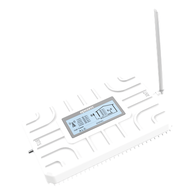 EPCOM - Amplificador de Señal Celular / 5 Bandas Simultáneas / 700-2600 MHz / Cobertura 150 m² / 70 dB Ganancia / 20 dBm Potencia / Plug-and-Play