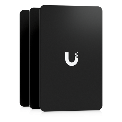 UBIQUITI - Tarjeta de Acceso NFC / MIFARE DESFire EV3 / AES-128 / ISO 7810 ID-1 / 13.56 MHz / Paquete 10 Piezas