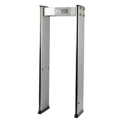 ACCESSPRO - Arco Detector de Metales / 18 Zonas Independientes / 50+ Inspecciones por Minuto / Sensor Infrarrojo Anti-Falsas / 8 Programas Precargados / Interiores