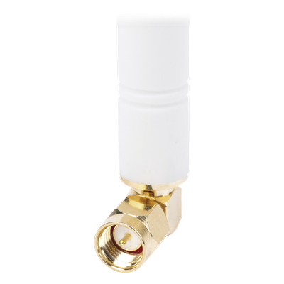 HIKVISION - Antena Wi-Fi / 3 dBi de Ganancia / Frecuencia 2.4 - 2.5 GHz / Conector Terminal con PIN / Repuesto para Cámaras IP