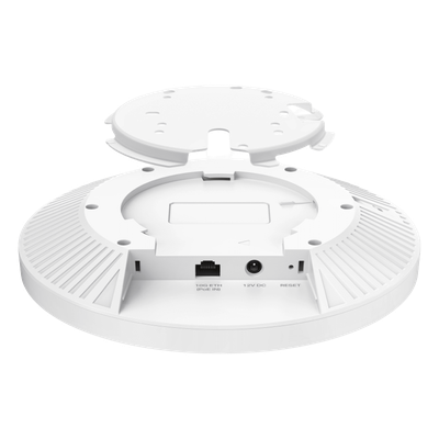 TP-LINK - Punto de Acceso Wi-Fi 7 / BE12000 / MU-MIMO 4x4 / 320 MHz / 1 Puerto 10/2.5 Gbps / PoE+ / Montaje Techo/Pared