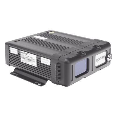 EPCOM - DVR Móvil / Multiplataforma / 4 Canales AHD 2 Megapixel / Almacenamiento en Memoria SD / H.265 / Chip IA Embebido / Soporta 4G / GPS