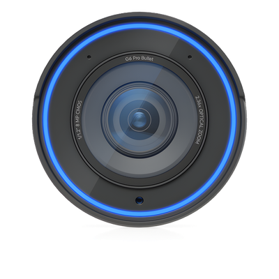 UBIQUITI - Cámara Bullet IP / 4K 8 Megapixel / Zoom Óptico 2.36× / IR 60 m (197 ft) / Audio Bidireccional / IP66 IK04 / PoE+