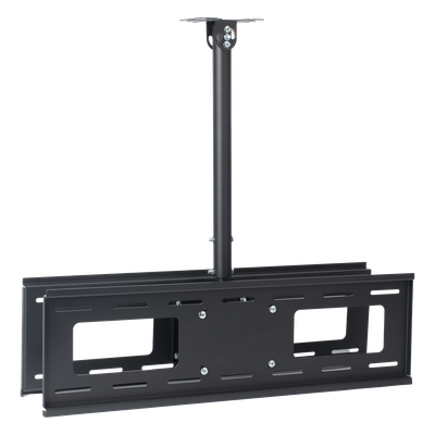 EPCOM - Montaje de Techo para Monitor / 32 a 65 Pulgadas / Carga 60 kg (132 lbs) / VESA 600 x 400 / Extensión Telescópica 50 a 90 cm (19.7 a 35.4 in) / Giro ±12° / Acero
