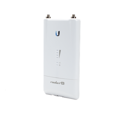 UBIQUITI - Radio Estación Base / 5 GHz / 500 Mbps / Gigabit Ethernet / Dual RP-SMA / -40°C a 80°C (-40°F a 176°F)