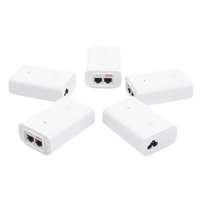 UBIQUITI - Adaptador PoE / 24 VDC / 1.0 A / Gigabit / 4 Pares / Montaje Pared
